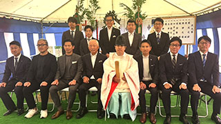福福岡市中央区春吉三丁目の春吉三丁目10号ホテルPJの地鎮祭を開催しました