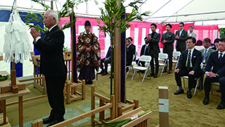 福福岡市中央区春吉三丁目の春吉三丁目10号ホテルPJの地鎮祭を開催しました